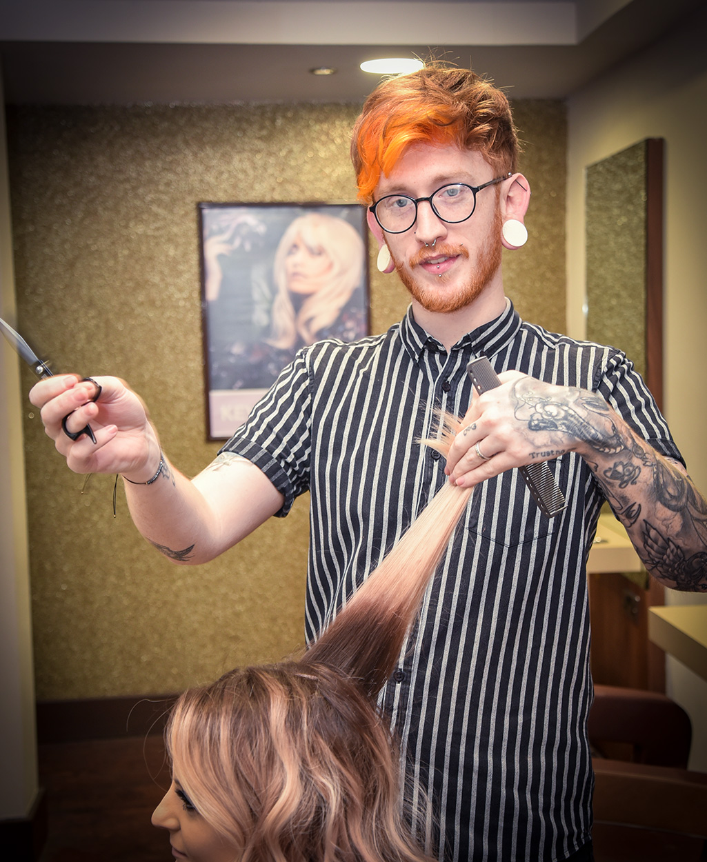 Paul Kemp Hairdressing Our latest skilled stylist Brad wants to